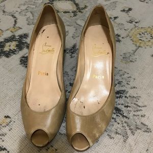 Louboutin Peeptoes